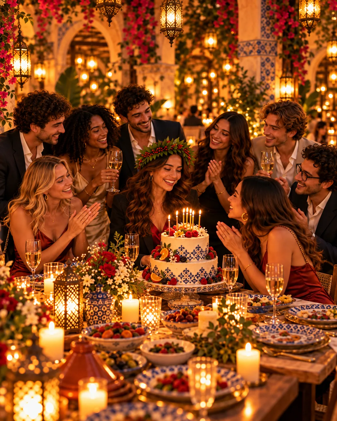 Momento torta durante una festa di laurea da TRINAKASBAH